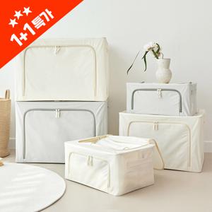 [1+1]패브릭 모듈 리빙박스 2color / 3size