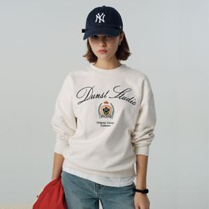 던스트 UNISEX CLASSIC LOGO SWEATSHIRT CREAM_UDTS5A113CR