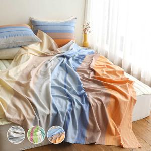라이트 면거즈 이불 겸 블랭킷 S (170x210cm)+파우치 3colors