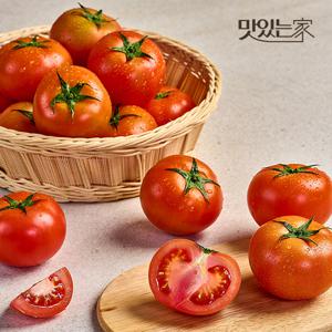 팜스프링 [2세트 구매시 500g추가]유럽종 완숙 찰 토마토 2kg 2.5kg 주스용 정품