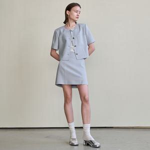 [나인] [정상가 :79000원] 아이린 셋업 하이웨스트 미니 스커트(SK-4926)
