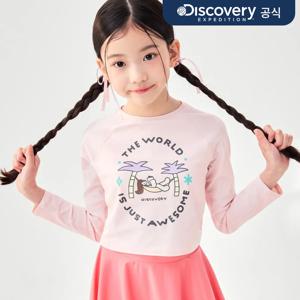 여아 프레시벤트 김다예 콜라보 래쉬가드 (Pink)