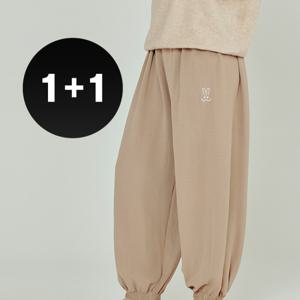 [브리치] 예뻐너 /  1 +1 S/S 알라딘 조거 밴딩 바지(베이지&블랙)
