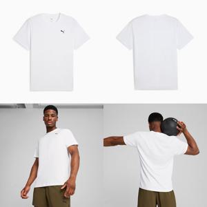 푸마 남성용 TAD 에센셜 폴리쳐 티셔츠 M TAD Essential Poly Texture Tee 527338-02