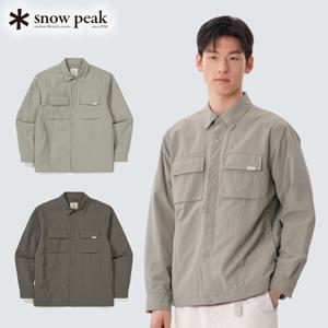 스노우피크 캠플 셔츠 자켓 S25SMCSH10 피크캠핑