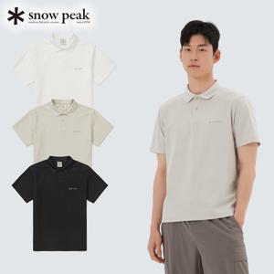 스노우피크 피케 베이직 폴로 티셔츠 S25MMFPS68 피크캠핑