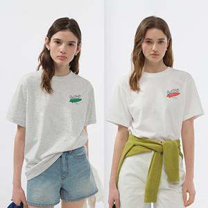 던스트 UNISEX SUMMER HOLIDAY SURF BOARD T-SHIRT_UDTS5B133