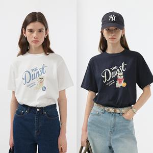 던스트 UNISEX DRAWING PUPPY T-SHIRT_UDTS5B127