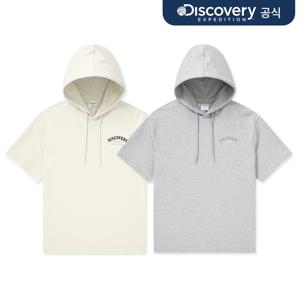 경량 애슬레저 트레이닝 후드 반팔 2종 택1   DXTR53043-SET