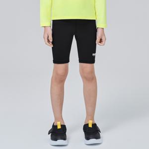 키즈 에센셜 4부 워터 레깅스 블랙 B3SKWLG002BLK