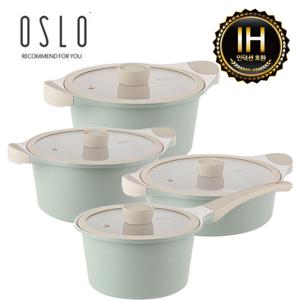오슬로(OSLO) 마린 세라믹인덕션냄비 4종SET(18+20+24+24전)