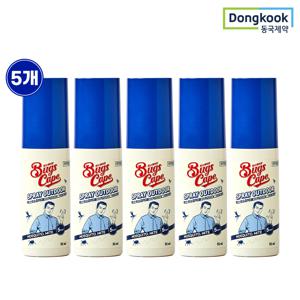 굿잠 벅스케이프 모기/진드기 기피제 스프레이 아웃도어 50ml 5개