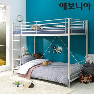튜브 분리형 이층침대 기본매트 성인용2층침대 철제침대 Best 원조 원목발판 매트커버 2장 증정 사은행사 이벤트