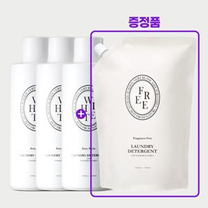 베르블랑 중성 아기세제 1L X 3개 (+세제리필 무향)