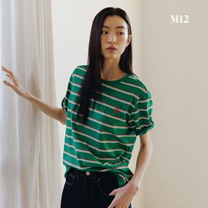 [온플/런칭가69,900원] M12 25SS 여성 USA코튼100% 티셔츠 5종