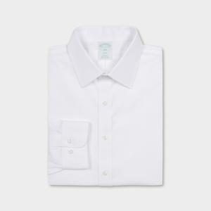 슬림핏 논아이론 에인즐리 핀포인트 드레스셔츠 (화이트) (BBTSMF2510A)