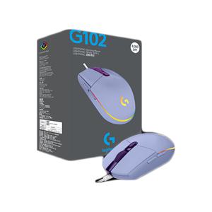 정품 G102 2세대 LIGHTSYNC 마우스 라일락