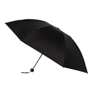 미니 인버터-1 블랙 앤 차콜 여성 수동 3단 우산 26cm 340g UPF 50+