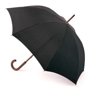 켄싱턴-1 블랙 여성 수동 1단 우산 88cm 360g UPF 30+