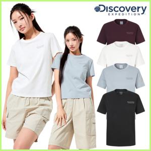 [디스커버리] DWRS94053 프레시벤트 여성 스몰그래픽 반팔티셔츠