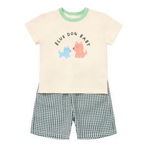 블루독베이비 반팔상하세트3종택1 45170-672-19JS