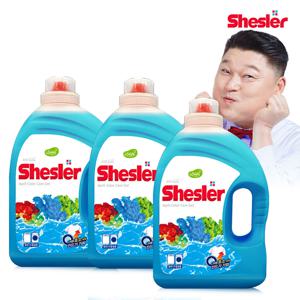강호동의 쉬슬러 고농축 세탁세제 3.05L 3개/아토세이프세제/중성세제/드럼세탁기세제/액체세제