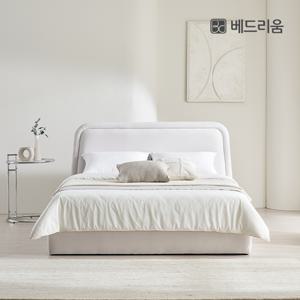 베드리움 피보 패브릭 호텔형 침대(Q)-본넬 매트리스