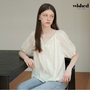 정상가:59000원ㅣ테슬 끈 포인트 데일리 썸머 블라우스 (WICBBL030)