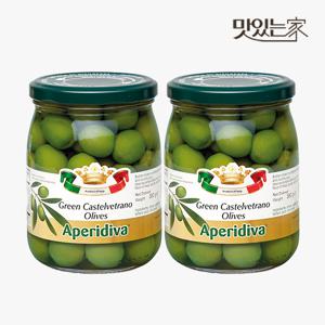 보라티알 마다마 올리바 그린 카스텔베트라노 올리브 575g (고형량 350g) 3개