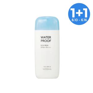 [1+1] 올 어라운드 세이프 블록 워터프루프 선 밀크 SPF50+/PA++++ 70ml*총2개