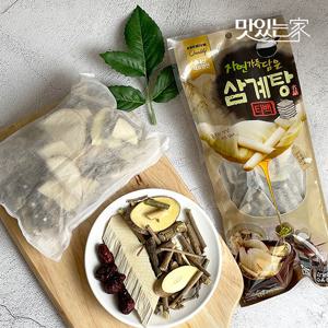 맛있는家 자연그대로 삼계탕 육수 재료 [티백] 100g