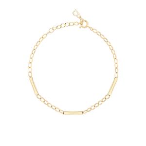 [GB] 볼륨 스틱 포인트 14K GOLD 팔찌 LWB25001G