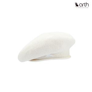 C3-1EEV186WH 와시 니트 베레모 화이트