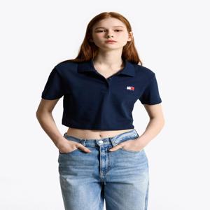 여성 크롭 배지 폴로 셔츠 T32F1TKT31TWT1