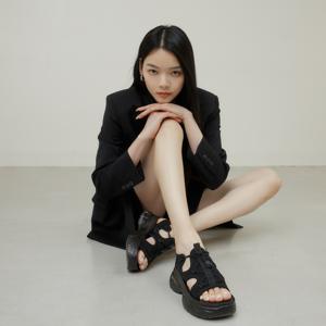 마쯔 여성 네오프렌 스포티 캐주얼 샌들 5.5cm LCWW92M526