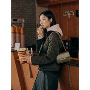 빈폴ACC 노라 미니 크로스백 - 카키 BE48D3M16H