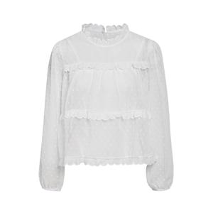 [JJ지고트]도트 패턴 시스루블라우스GR5N0BL501