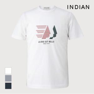 [INDIAN] 면혼방 라운드넥 티셔츠_MIUAS3M3571