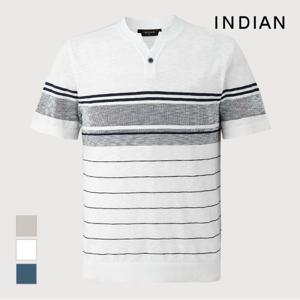 [INDIAN]  한기장 헨리넥 니트_MITBR3M3111