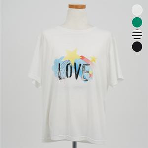 홈쇼핑 인기 시그니처 레터링 티블라우스 4종 택 1