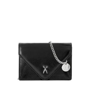 Easypass Amante Card Wallet With Chain Glossy Black