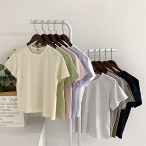 [브리치] 헤이븐 / 1+1 쿠센므 랍빠 베이직 반팔 티셔츠(10color)
