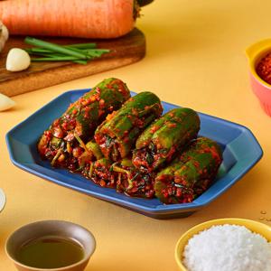 [참맛나김치] 오이소박이 1kg(오이 3~4개) 국내산 김치 HACCP 인증