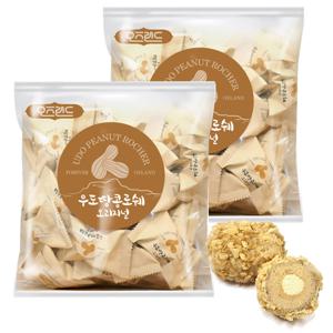 오즈랜드 제주 우도 땅콩로쉐 오리지널 420g(210gX2)/약 60개입