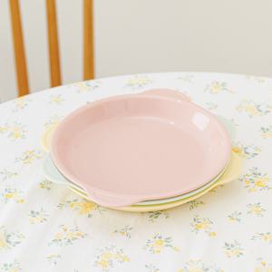 에코젠 플레이트 접시 유아 식기 간식접시 키즈 어린이 유치원 어린이집