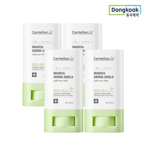 마데카 더마쉴드 세이프 선스틱 18g 4개(SPF50+ PA++++) 24H 촉촉 쿨링효과 진정 자외선차단제