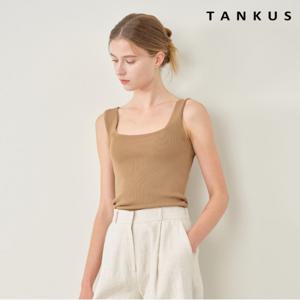 정상가:39,000원 ㅣ 심플 슬림핏 스퀘어넥 민소매 티셔츠 (TX2TS016L0)