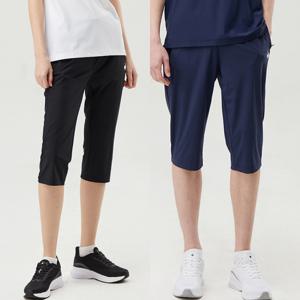 [정가 99000원] 르꼬끄 공용 쿨 냉감 기능성 7부바지 트레이닝 팬츠 QP223GHP43
