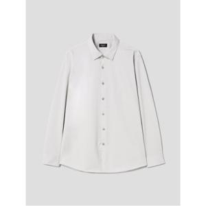 [三無衣服] 스트레치 커뮤터 셔츠  라이트 그레이 (GC5264S082)