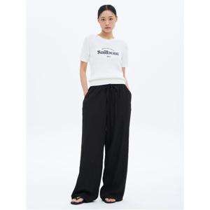 레이온 밴딩 팬츠  블랙 (325521LY15)